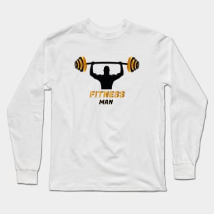 Fitness man Long Sleeve T-Shirt